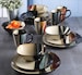 vintage 16 piece ceramic dinnerware set 