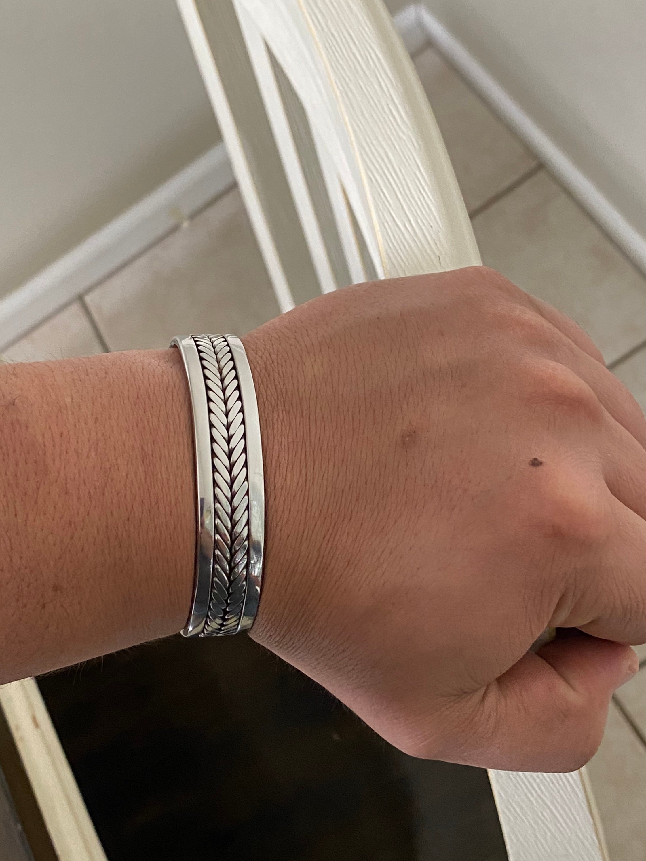 Stainless Steel Handmade Bracelet Etsy UK