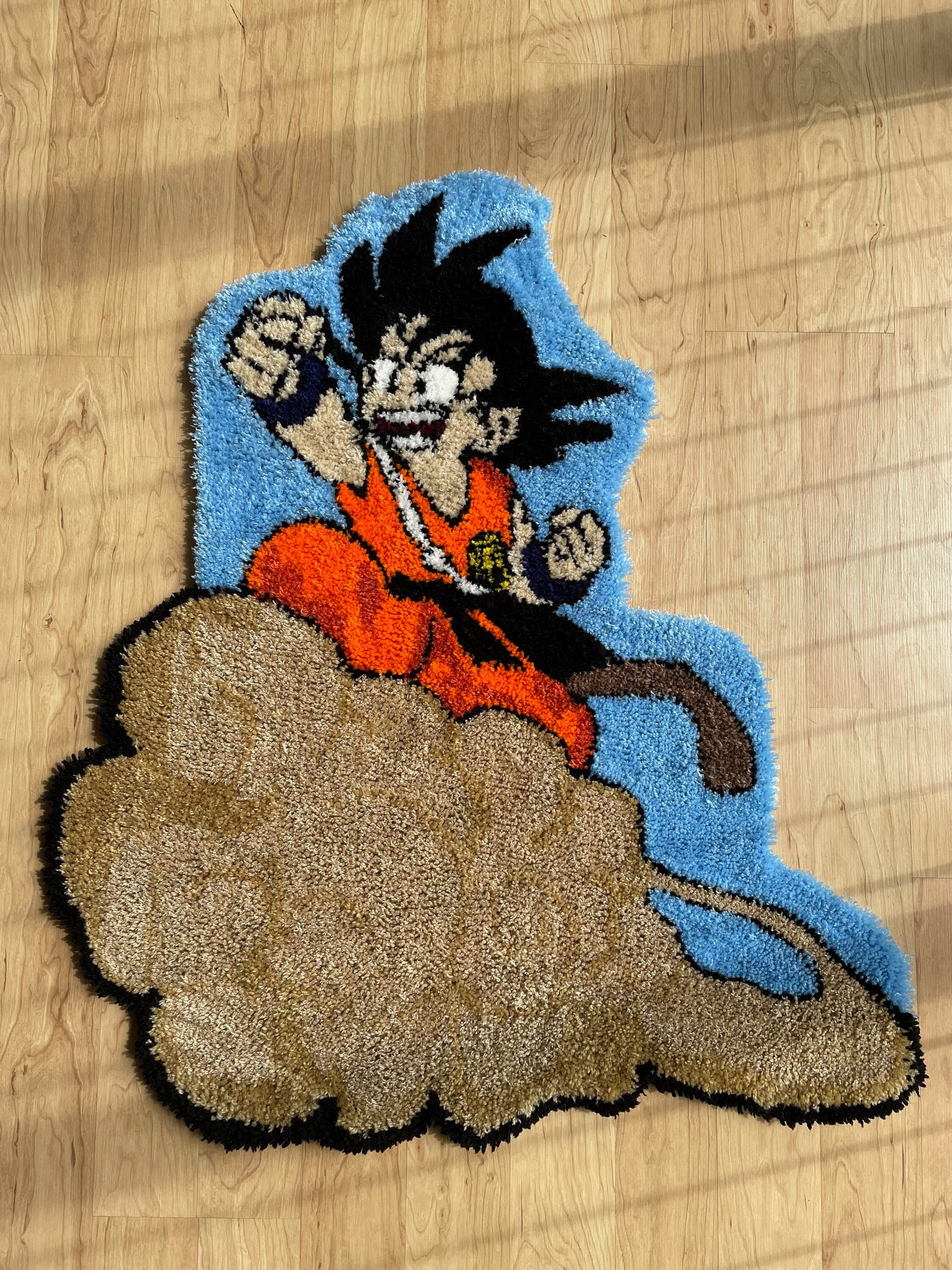 Anime tufting handmade custom rug Etsy