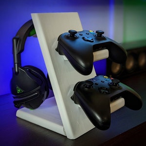 Wooden Controller Stand | Matte White