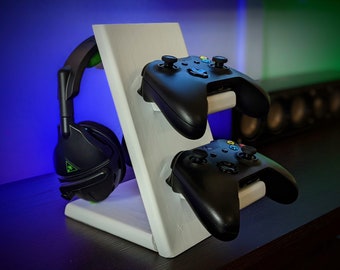 Wooden Controller Stand | Matte White