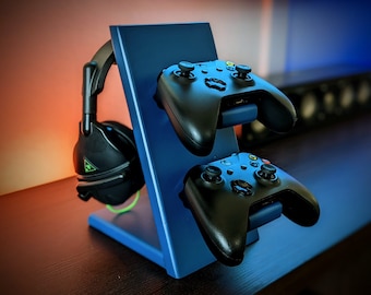 Wooden Controller Stand | TARDIS Blue