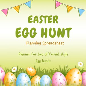 Easter Egg Hunt Planner