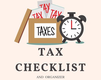 Tax Checklist and Organizer