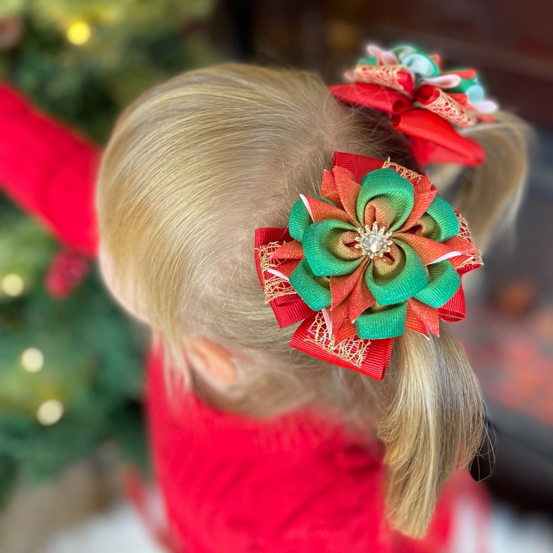 Hair Bows for Girls little Miss Hair Ties Etsy