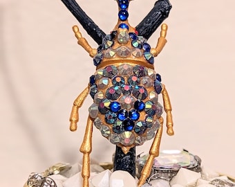 Gilded Beetle Series - Blue