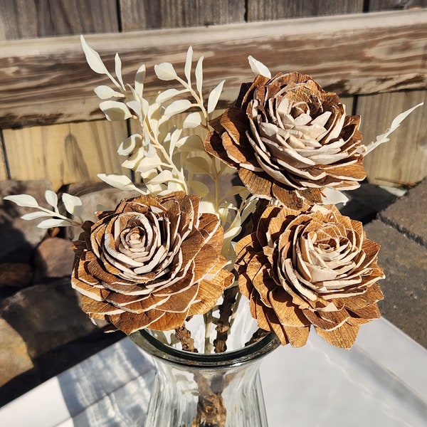 Wood Roses / Mothers Day Roses / 5th anniversary gift / Anniversary Flowers / ecofriendly flowers / Birthday Roses /WILD