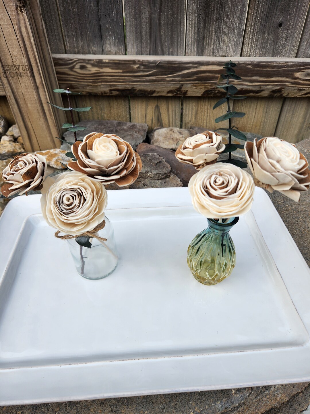 Flower Diffuser Wood Flower Diffuser Wood Roses Reed Diffuser Oil