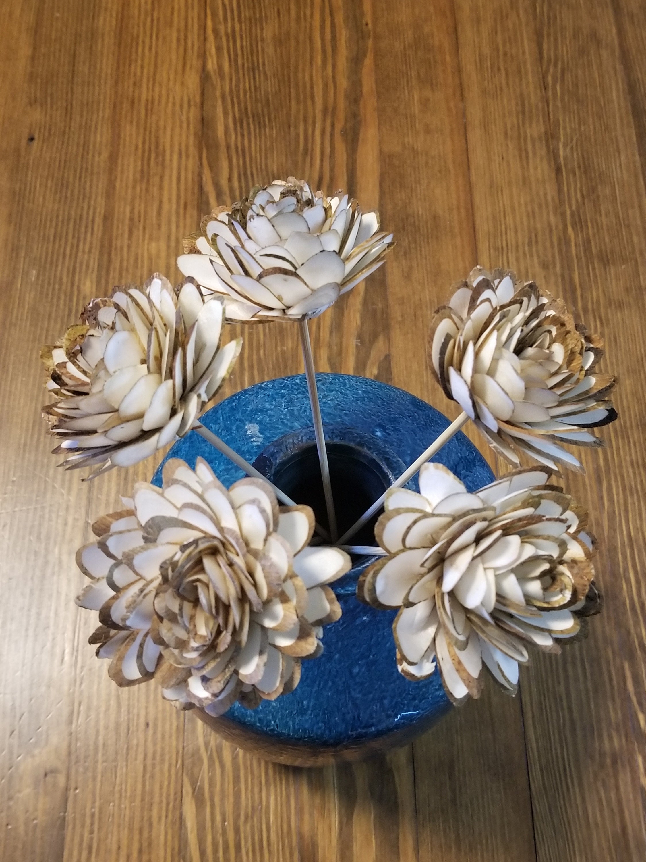 DIY Stemmed Flowers Sola Wood Flowers Wooden Flowers Etsy