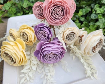 Wood Roses / Mother's Day FLowers/ Dozen Roses / Anniversary Flowers / ecofriendly flowers / 5th Anniversary / Birthday flowers / HARVEST