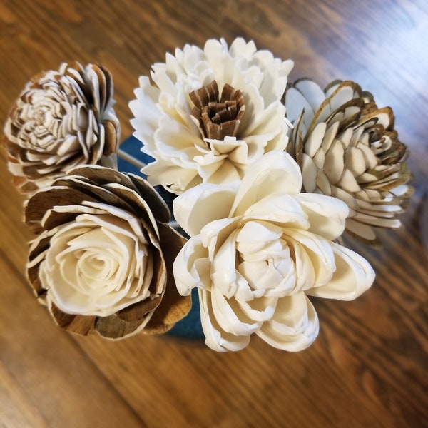 Sola Wood Flowers Etsy