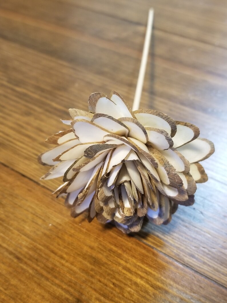 DIY Stemmed Flowers Sola Wood Flowers Wooden Flowers Etsy