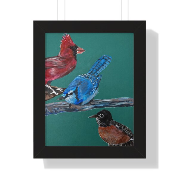 Native Nj Birds Poster - Etsy