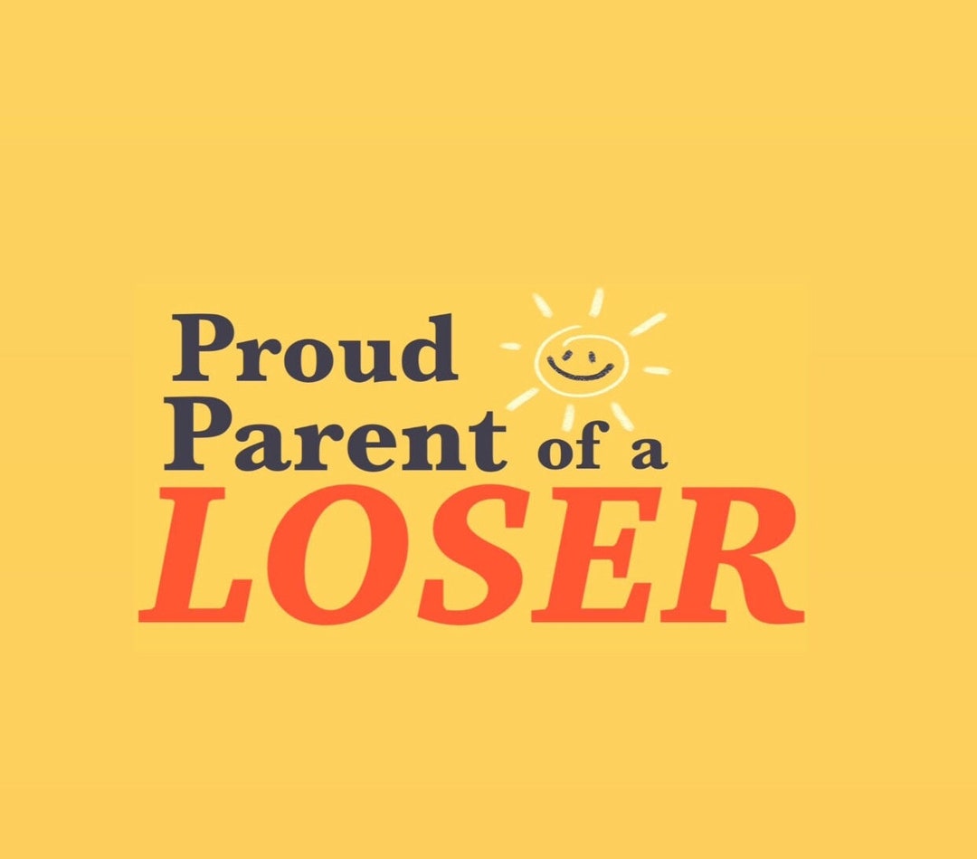 Word Loser Sticker Loser Bumper Sticker - Etsy