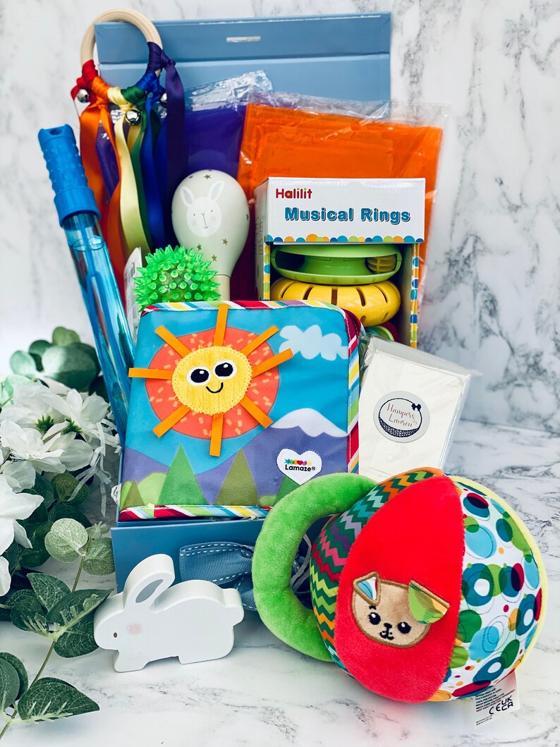 Baby Sensory Box Create Your Own Sensory Box Sensory Toys Etsy