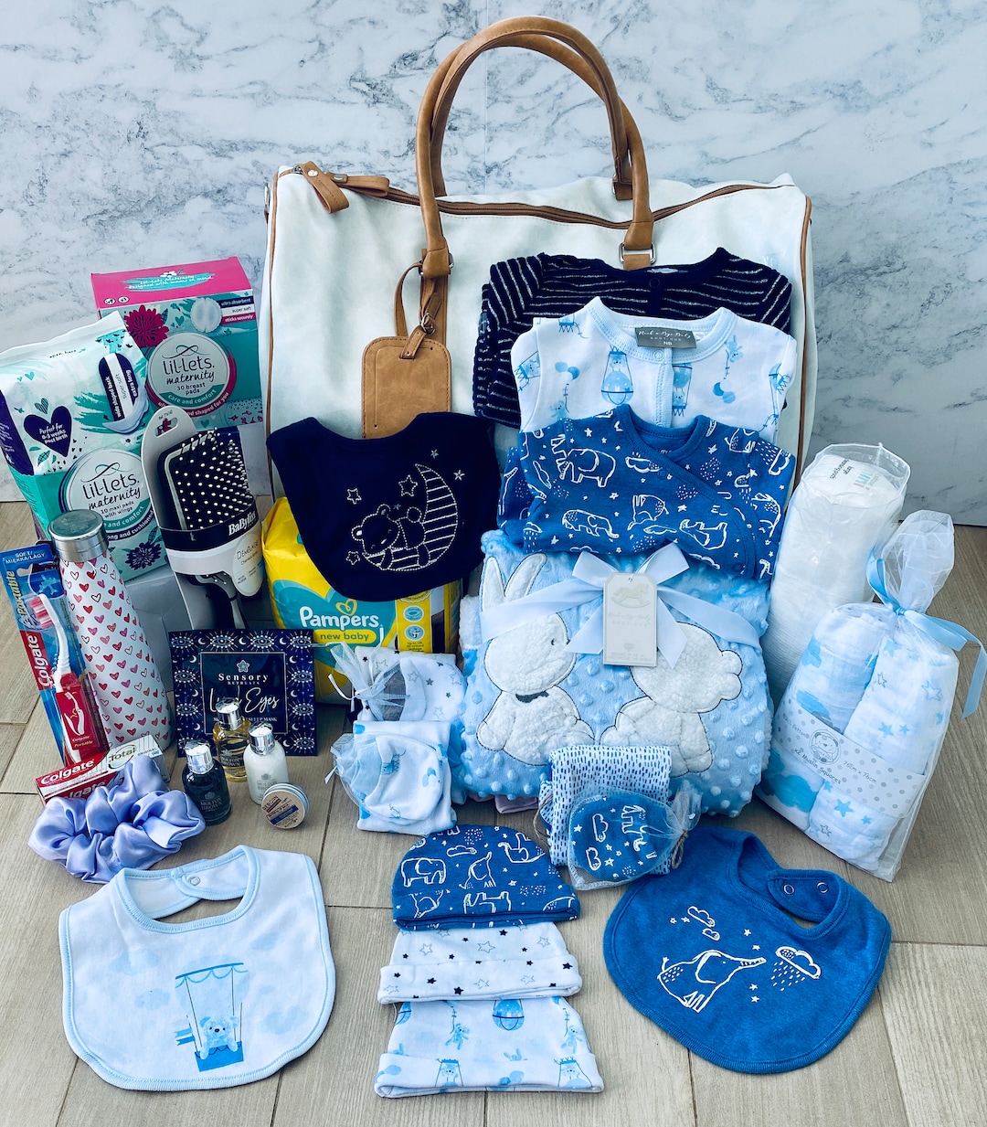 Prepacked Maternity Hospital Bag Labour Bag Mummy to Be Mum to Be Gift