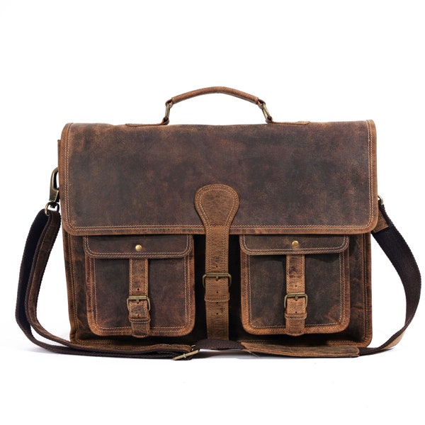 Mens Leather Satchel - Etsy