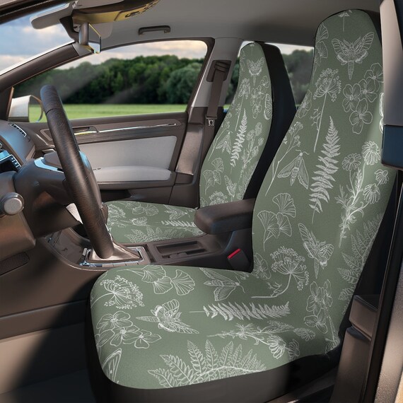 Sage Green Seat Covers for Cars, Boho Car Seat Cover, Car Accessories –  HMDesignStudioUS