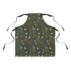 Forest Apron Rustic Winter Botanical Apron Woodland Pine Farmhouse ...