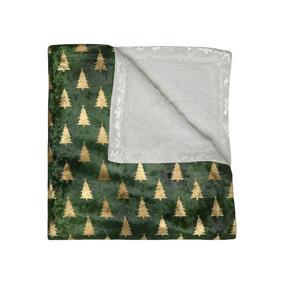 Gold christmas throw hotsell