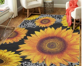 Home Decor Floor Rugs for Living Room Straw Yellow Sunflower Non Slip Coral Velvet Area Rug 60 x 40 Inch Washable Carpet Nursery Kids Bedroom Home Decor Floor Rugs for Living Room Straw Yellow Sunflower Non Slip Coral Velvet Area Rug 60 x 40 Inch Washable Carpet Nursery Kids Bedroom