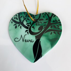 Adorno de árbol de la vida para mujer - Regalo de feminismo personalizado, empoderamiento femenino, adorno de poder femenino