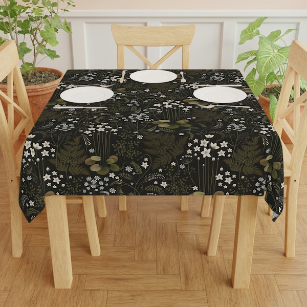 Floral Tablecloth Etsy