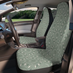 Green Car Seat Covers Marble Bright Emerald Green Accessories for
