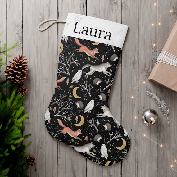 Forest animal christmas stockings Clearance