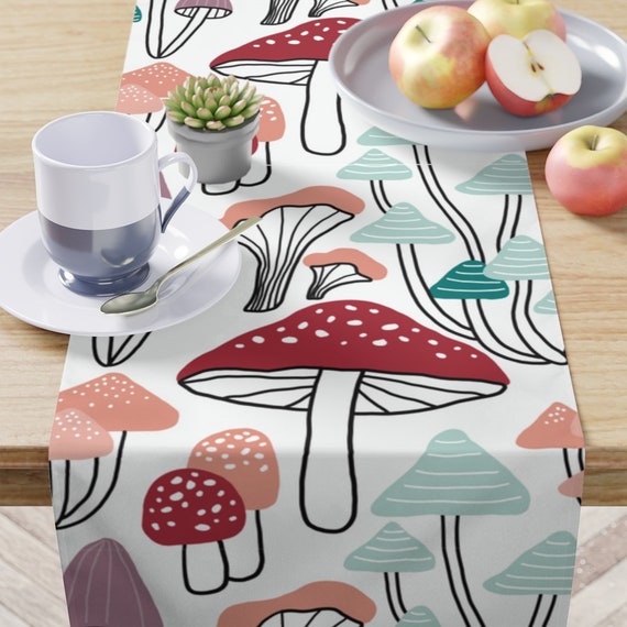 Mushroom Table Runner