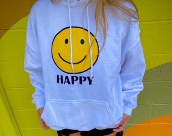 Happy sweatshirt (EXTRA LARGE)
