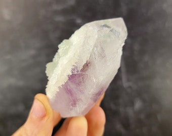 ナミビア、オレンジ川産アメジストクラスター、幻の紫水晶標本ポイント