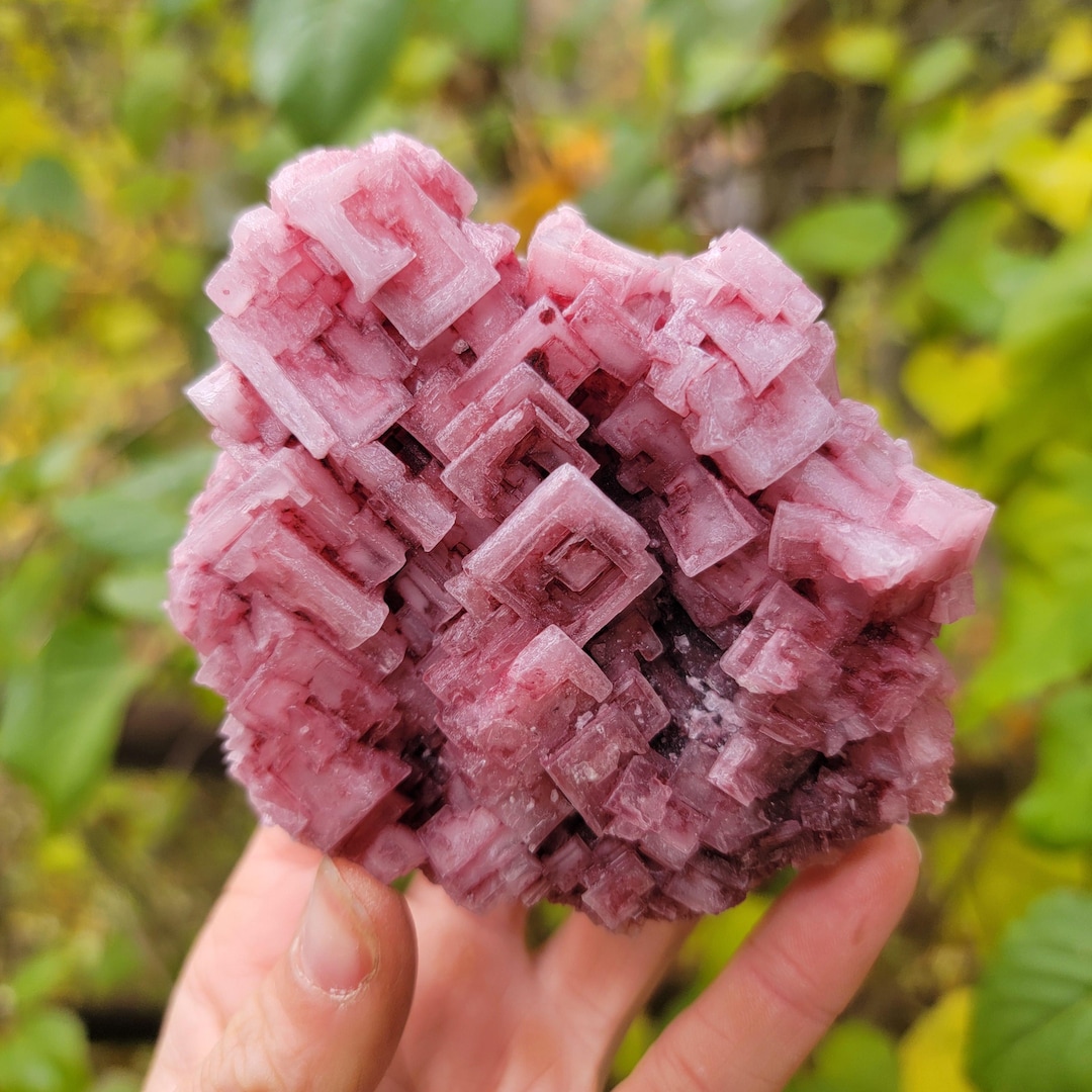 Red Halite Self Collected Dark Pink Halite Cluster From Searles Lake, Trona ...