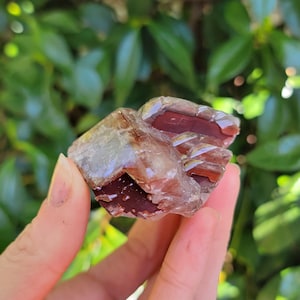 Hematite Included Calcite from Daye, Hubei, China, Red Velvet Calcite Crystals