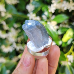 Blue Tourmaline in Quartz with Mica from Afghanistan, Indicolite Included, Double Terminated Quartz, Muscovite