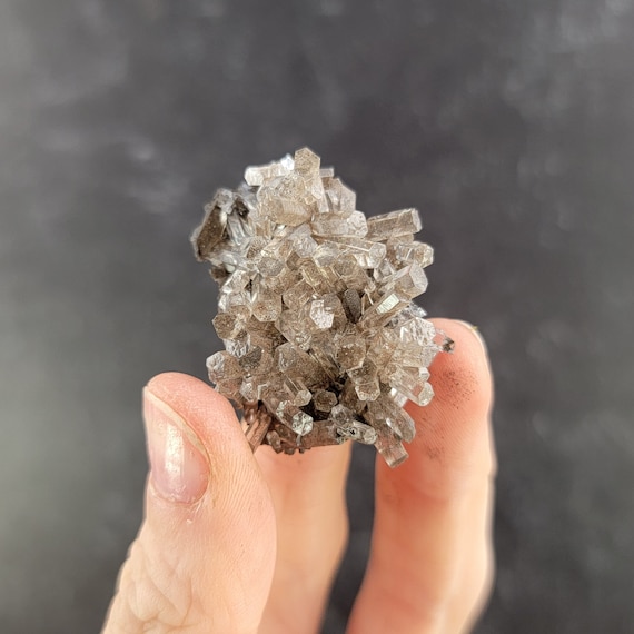 Columnar Calcite From Xia Yang Mine, Fujian, China, Rare Hexagonal