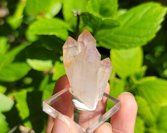 ナミビア、オレンジ川産アメジストクラスター、幻の紫水晶標本ポイント
