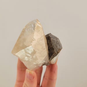 Gemmy Calcite on Matrix from the Elmwood Mine, Tennessee, USA, American Specimen, Golden Yellow, Dogtooth, Druzy Quartz