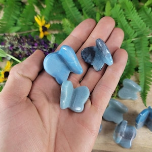 Mini Trolleite Carved Butterfly, Polished Butterflies from Brazil