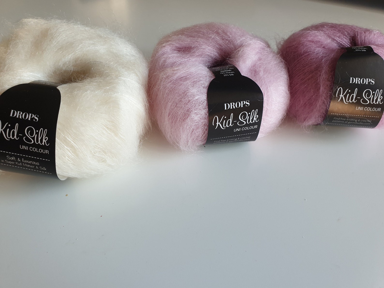 DROPS KID SILK Mohair Silk Yarn Mohair Yarn Kid Mohair Etsy