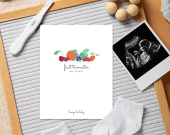 Pregnancy Journal | Printable | Letter Size | Family Keepsake | Tracker & Planner