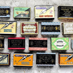 Lege vintage pennenbakjes