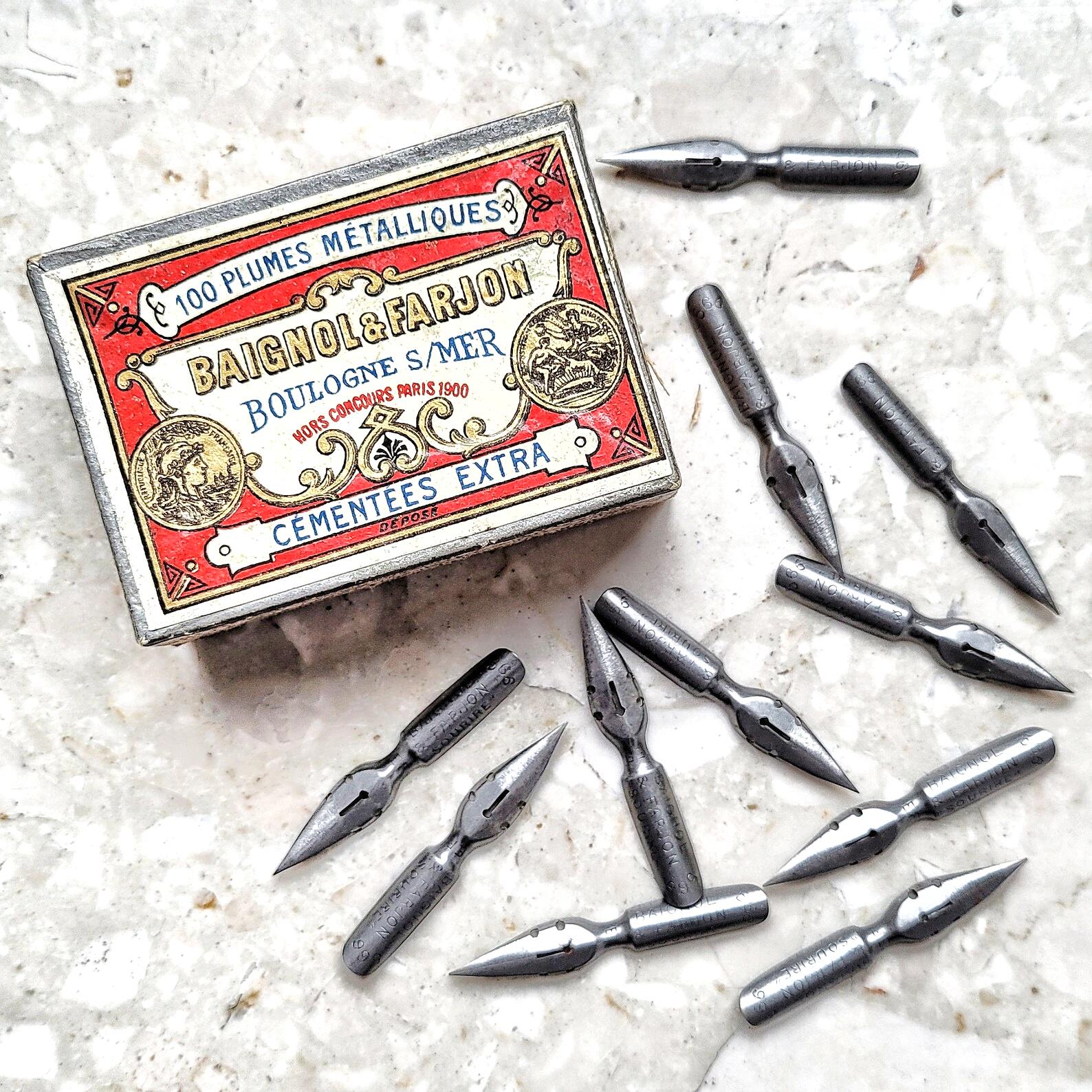 ハント 101枚 オリカラ多数 0.9 0.7 ケース付き Speedball Hunt Artists' Pen Nibs Imperial No. 101