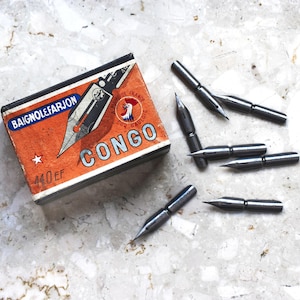 Baignol & Farjon No. 440 EF Congo Vintage Feder Kalligraphie Pointed Pen