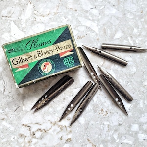 Gilbert & Blanzy - Poure No. 206 Vintage nib Calligraphy Pointed Pen