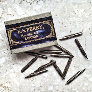 E. S. Perry No. 440 EF Vintage Feder Kalligraphie Pointed Pen