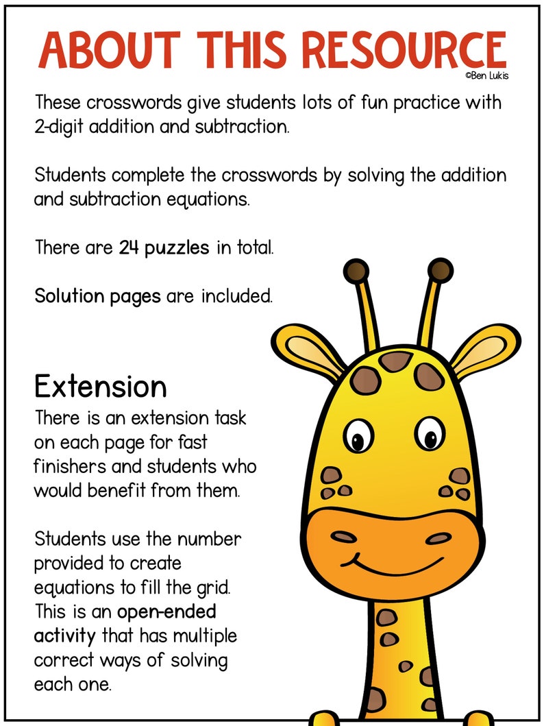 2 Digit Addition And Subtraction Math Puzzles Math Crosswords To 2 digit addition and subtraction math puzzles math crosswords to