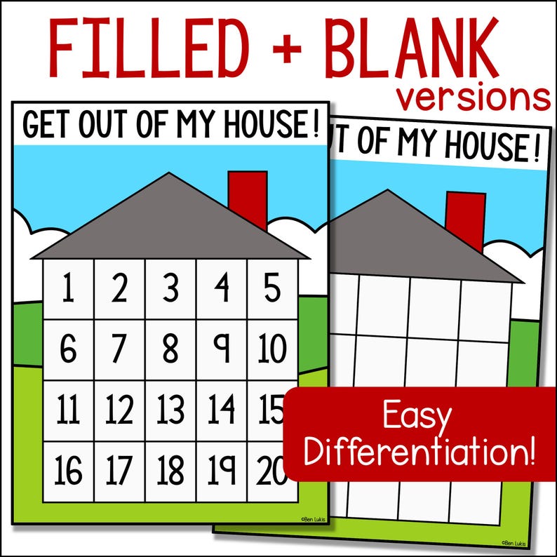 Addition & Subtraction Math Game, Fact Fluency Practice (digital ...