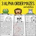 Alphabetical Order Worksheets, ABC Practice, Early Literacy (digital ...