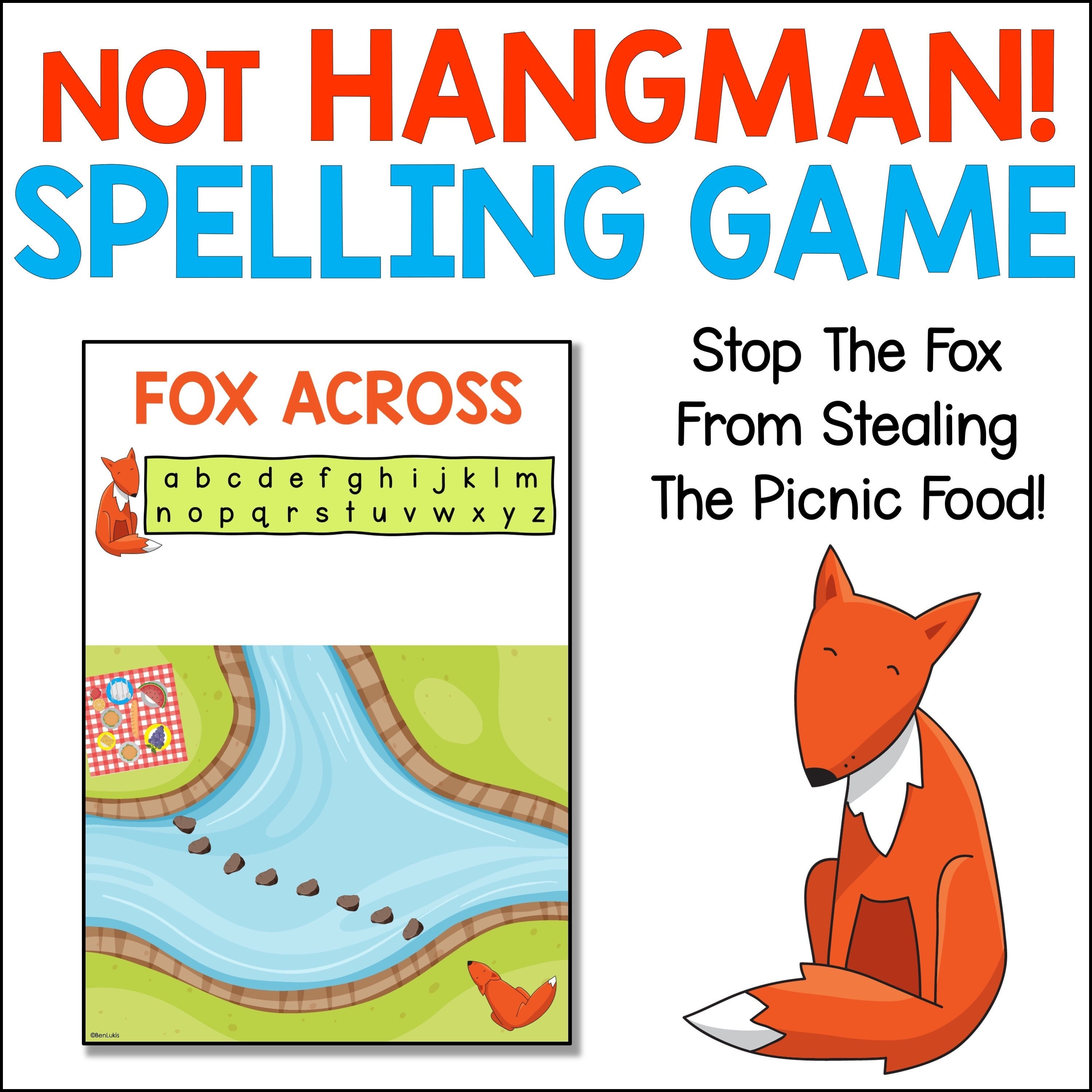 Hangman Templates - 8 Different Designs  Spelling lessons, Resource  classroom, Word families